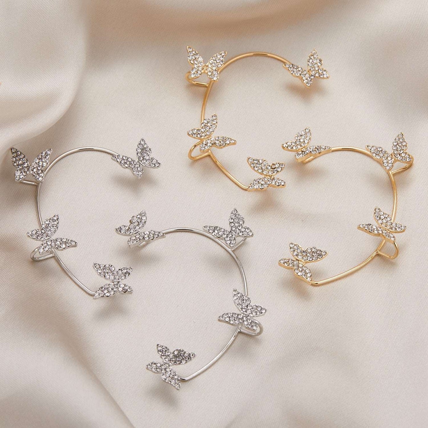 Butterfly Ear Cuffs (Pair)