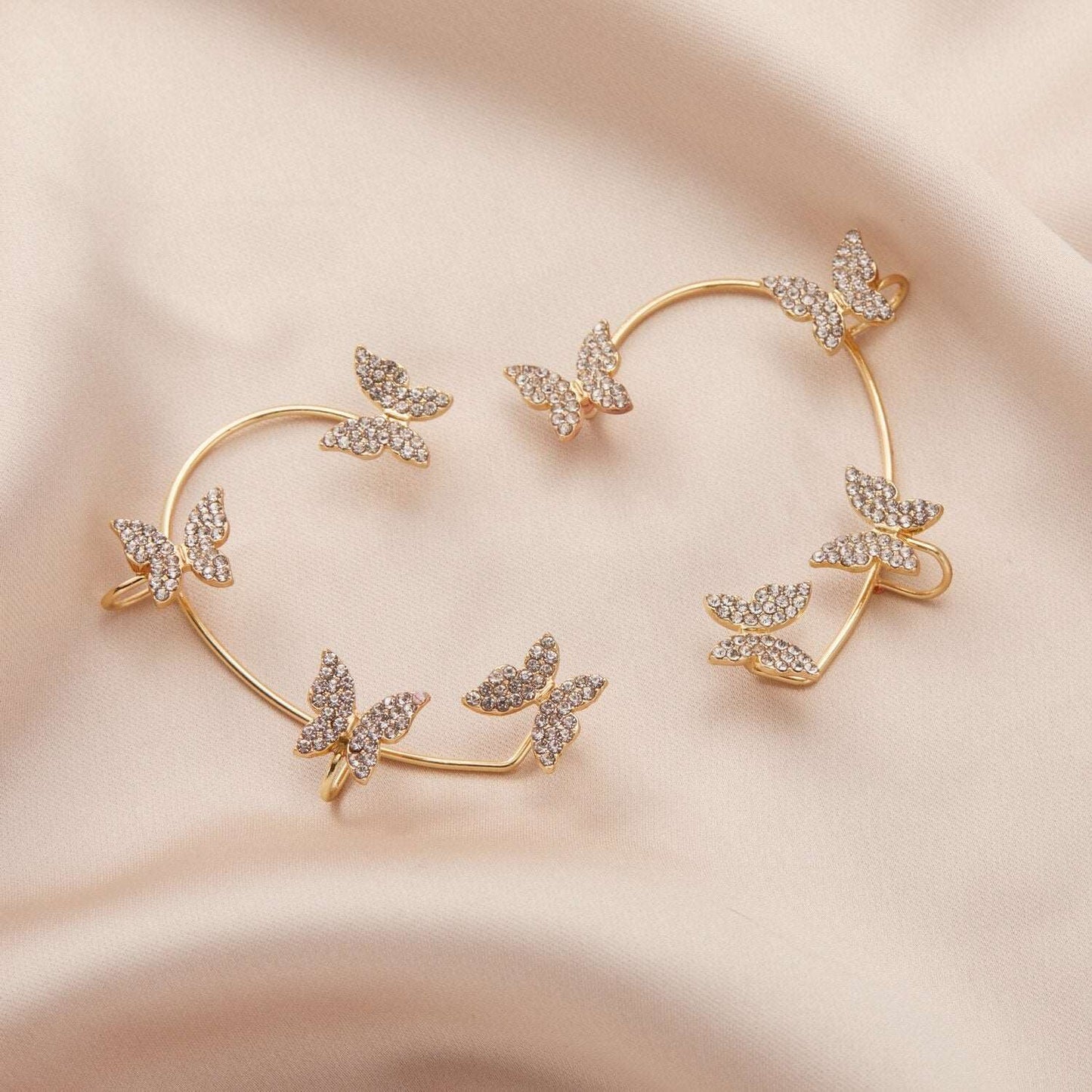 Butterfly Ear Cuffs (Pair)