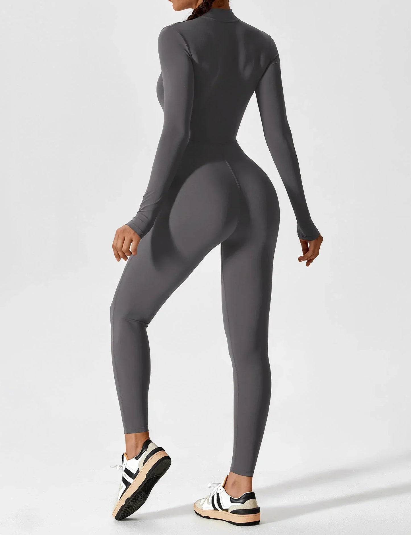 Effortless Edge Zip-Up Jumpsuit™